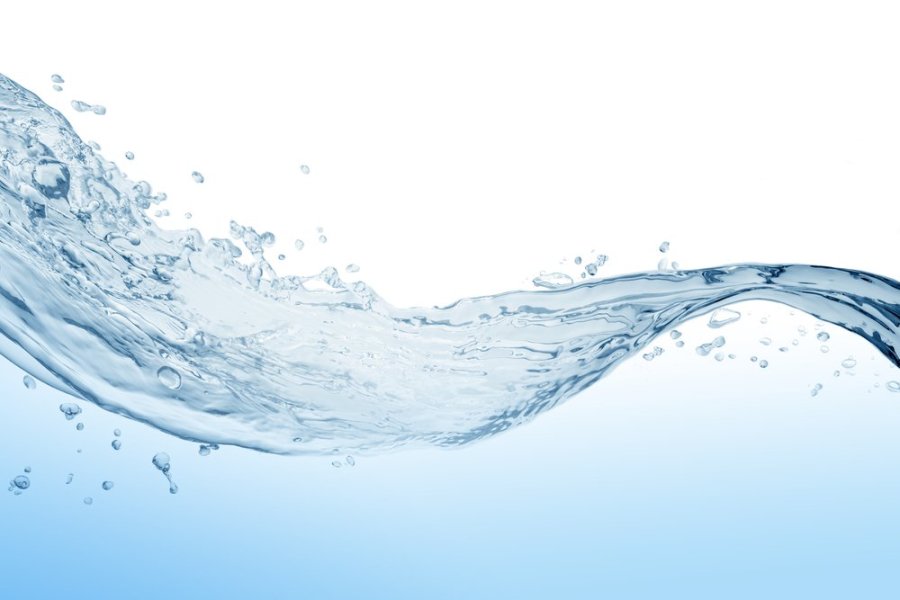 Water drops and flow